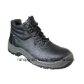 Chaussures de sécurité cuir fendu avec Mesh doublure (HQ01006)